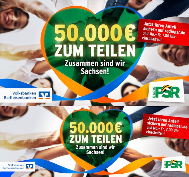 50.000 Euro zum Teilen das sind die Gewinner! RADIO PSR