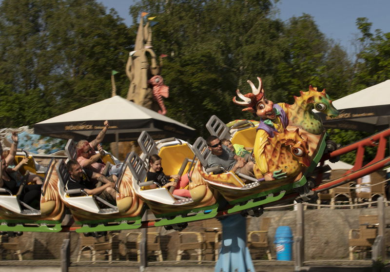 Familienachterbahn Plohseidon