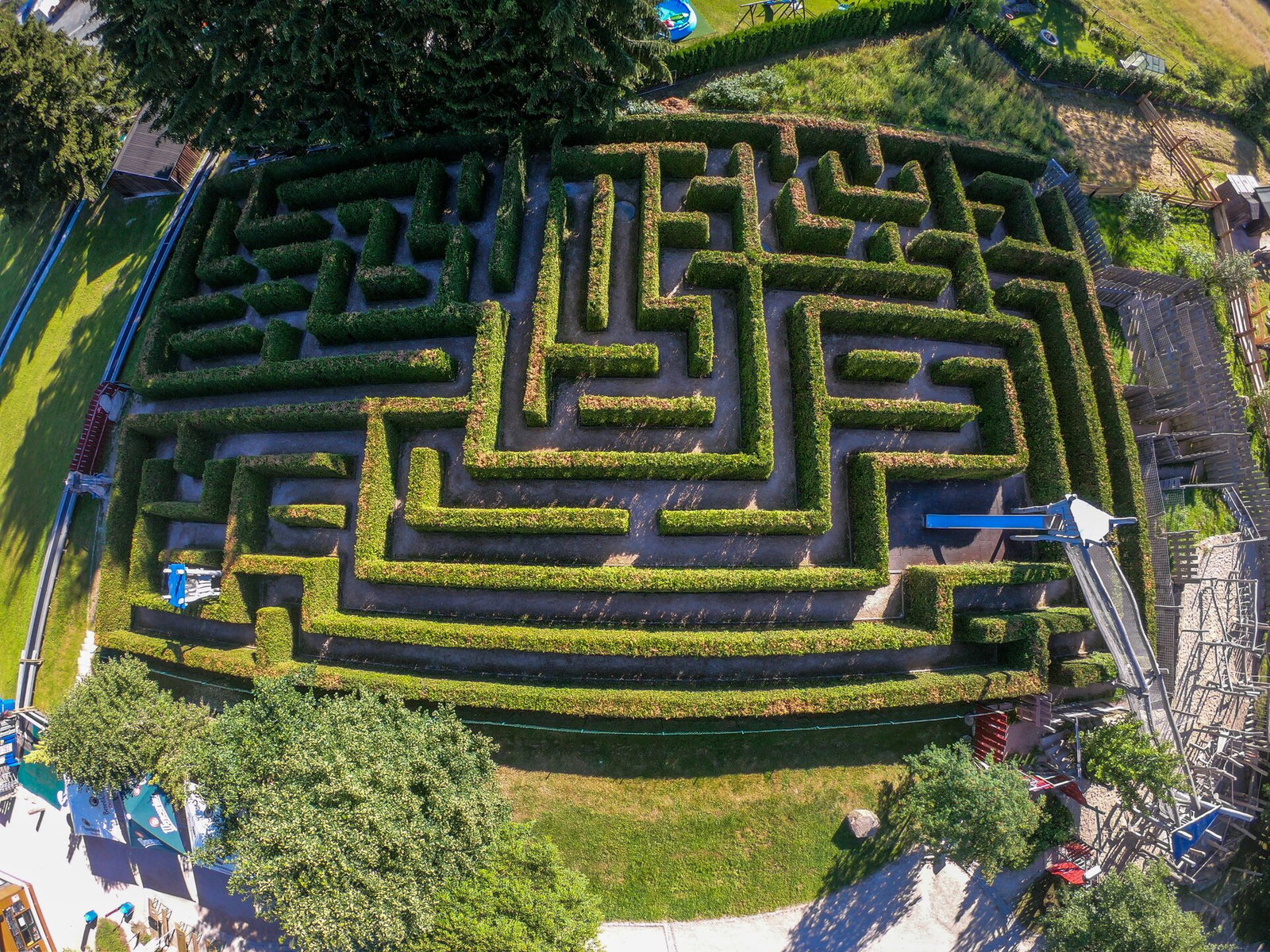 Labyrinth Wurzelrudis Erlebniswelt