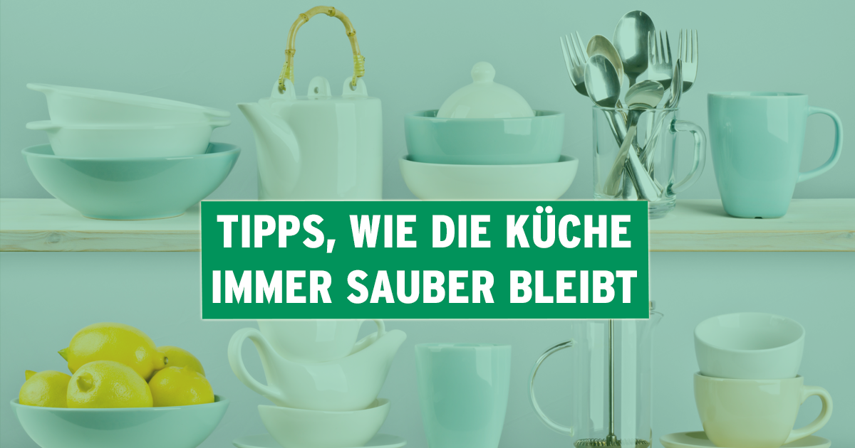 saubere Küche