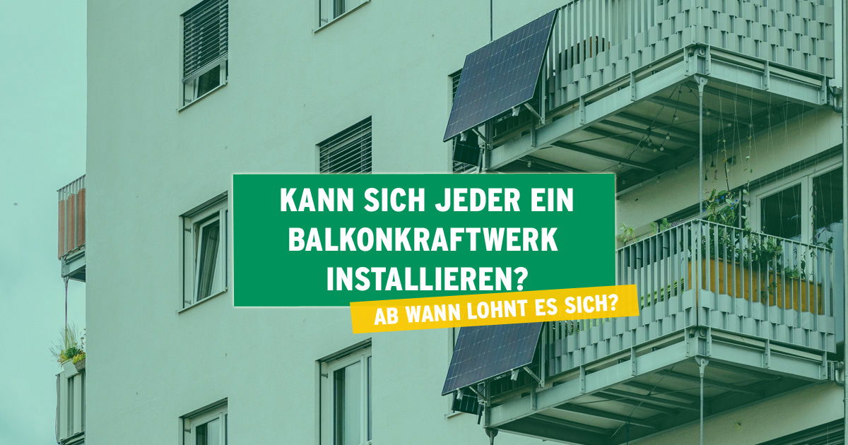 Balkonkraftwerk