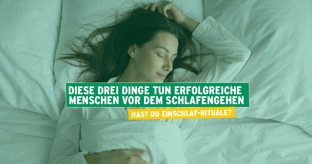 Erfolgreich schlafen