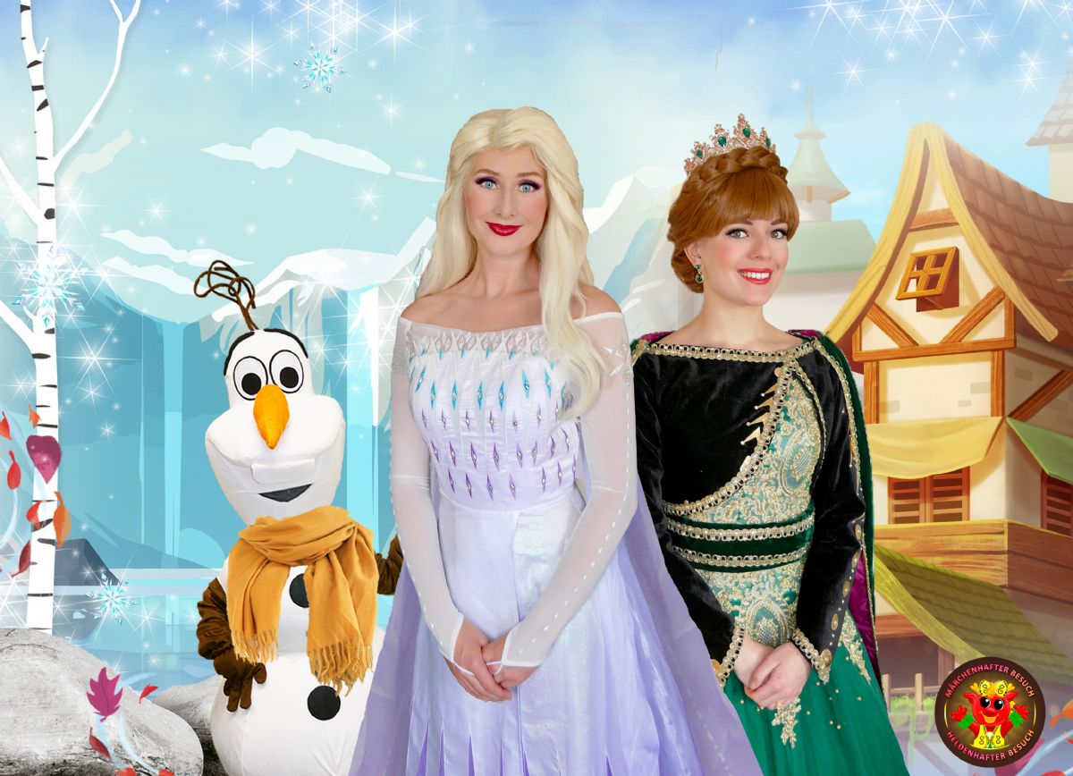 Elsa, Anna und Olaf bei den Sterntaler Days 