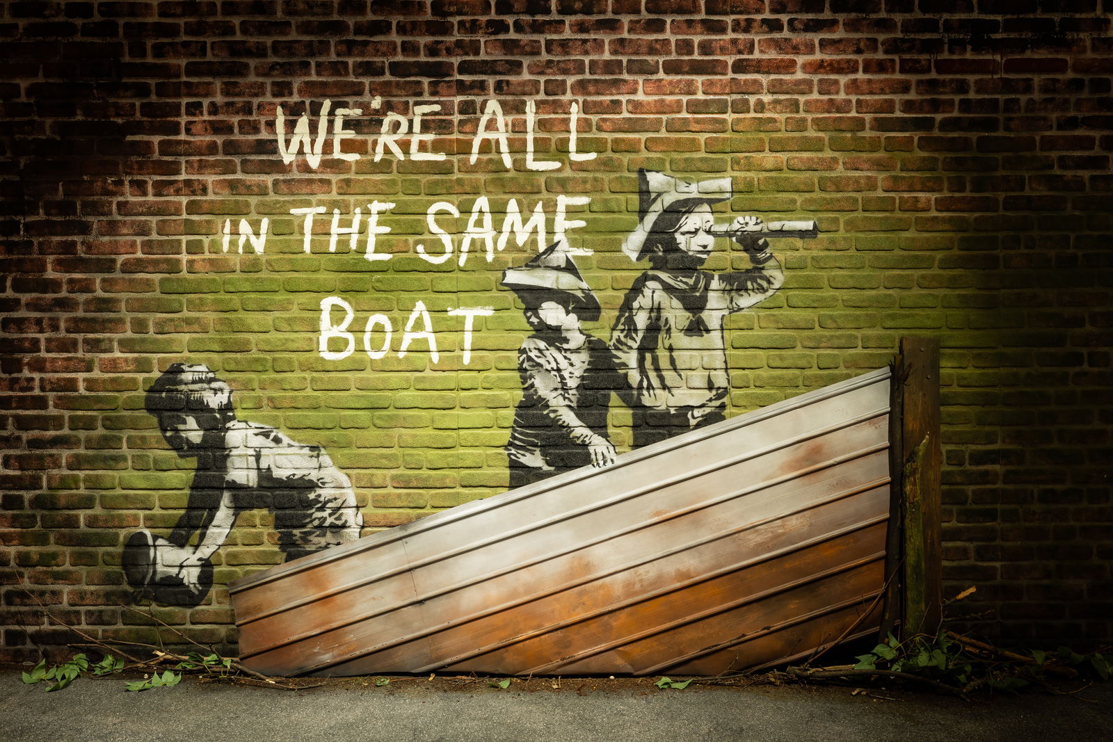 House of Banksy Leipzig - Boat