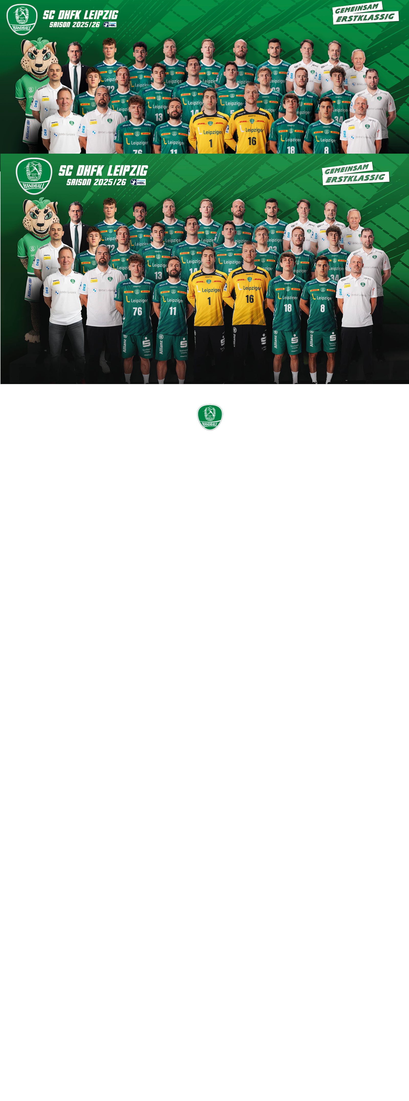 SC DHfK Mannschaftsbild NEU