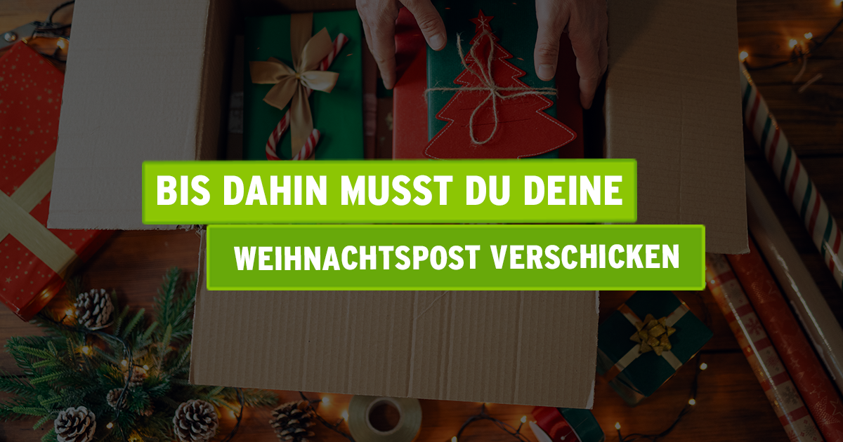 Daten Weihnachtspost