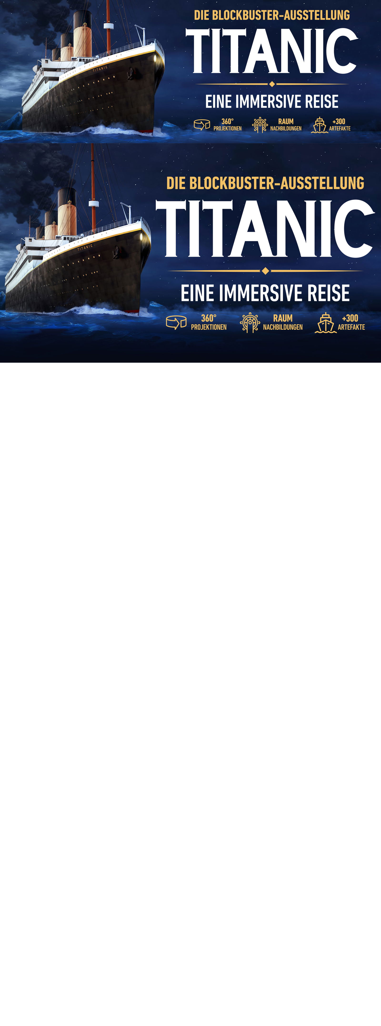 Titanic Ausstellung - Super Klick