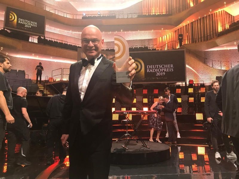 Steffen Lukas gewinnt den Deutschen Radiopreis 2019