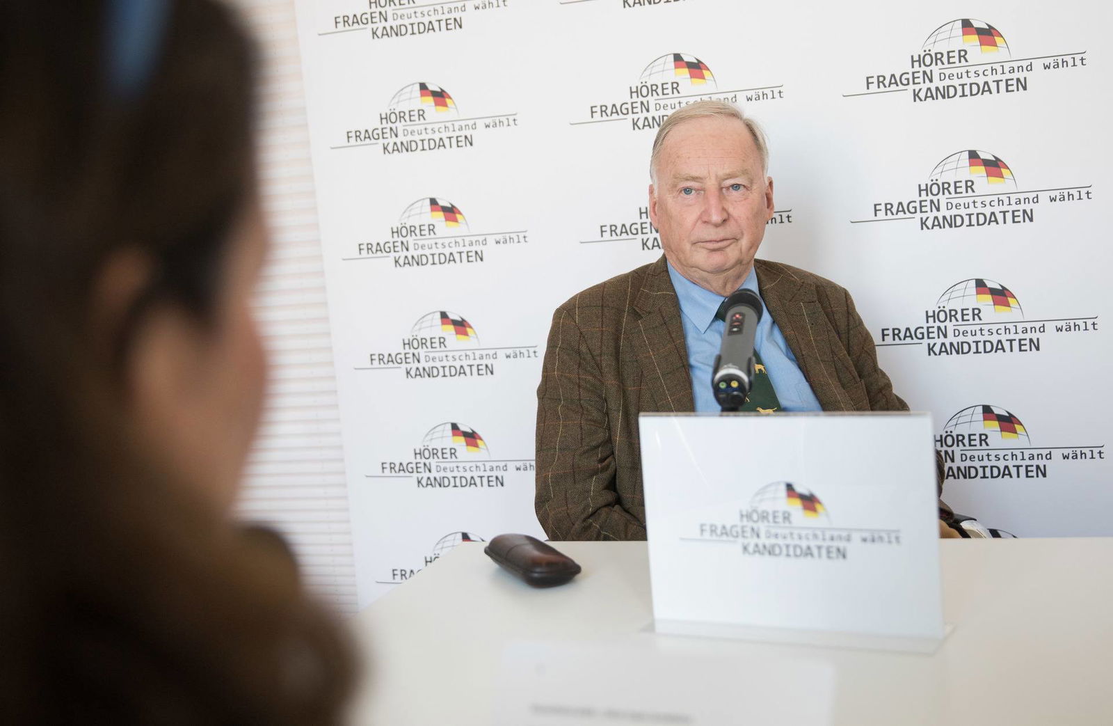 Alexander Gauland (AfD) Foto: © Radiozentrale / Jörg Carstensen 