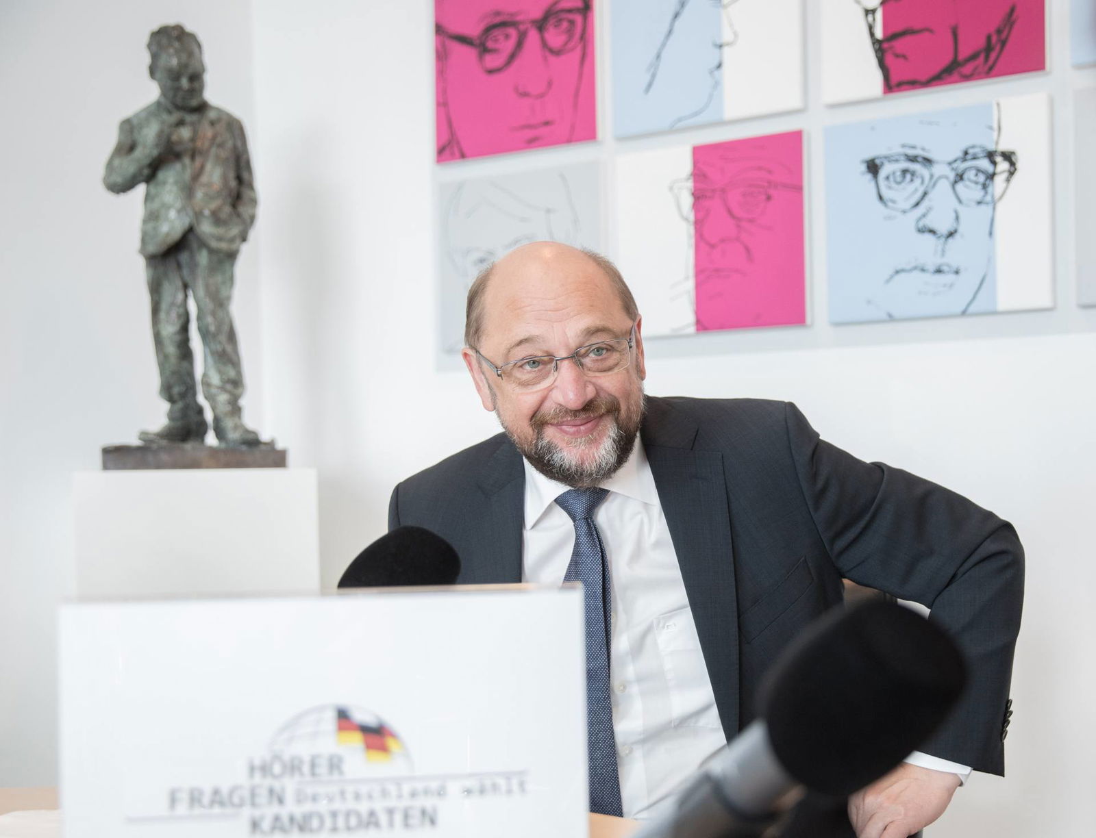 Martin Schulz (SPD) Foto: © Radiozentrale / Jörg Carstensen 