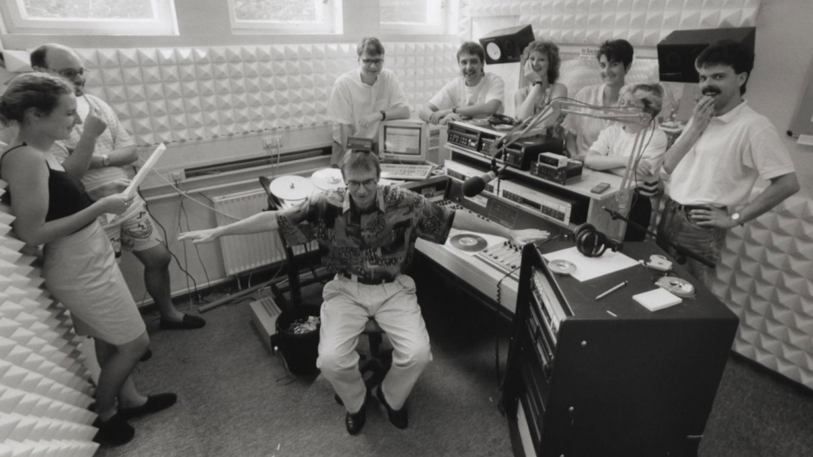 Das alte Sendestudio 