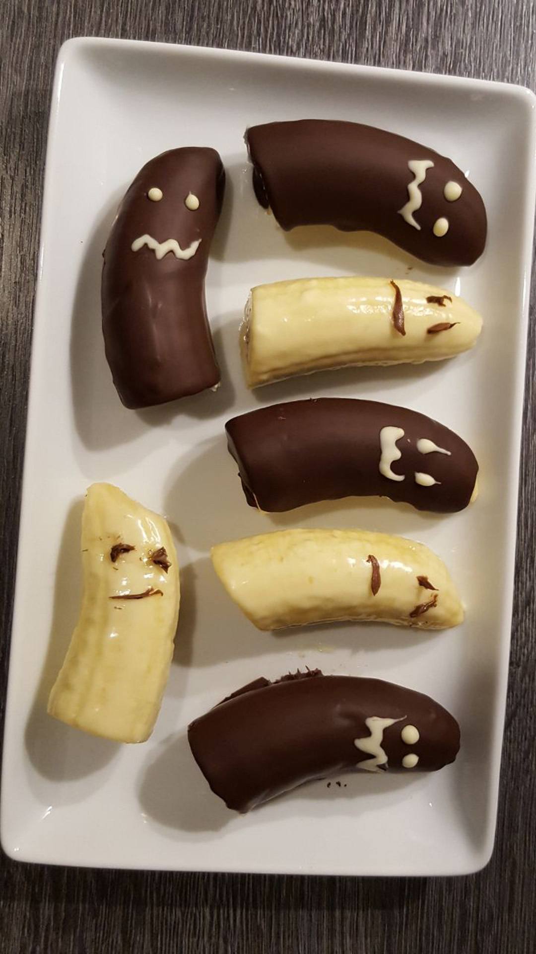 Halloween - Bananen-Geister