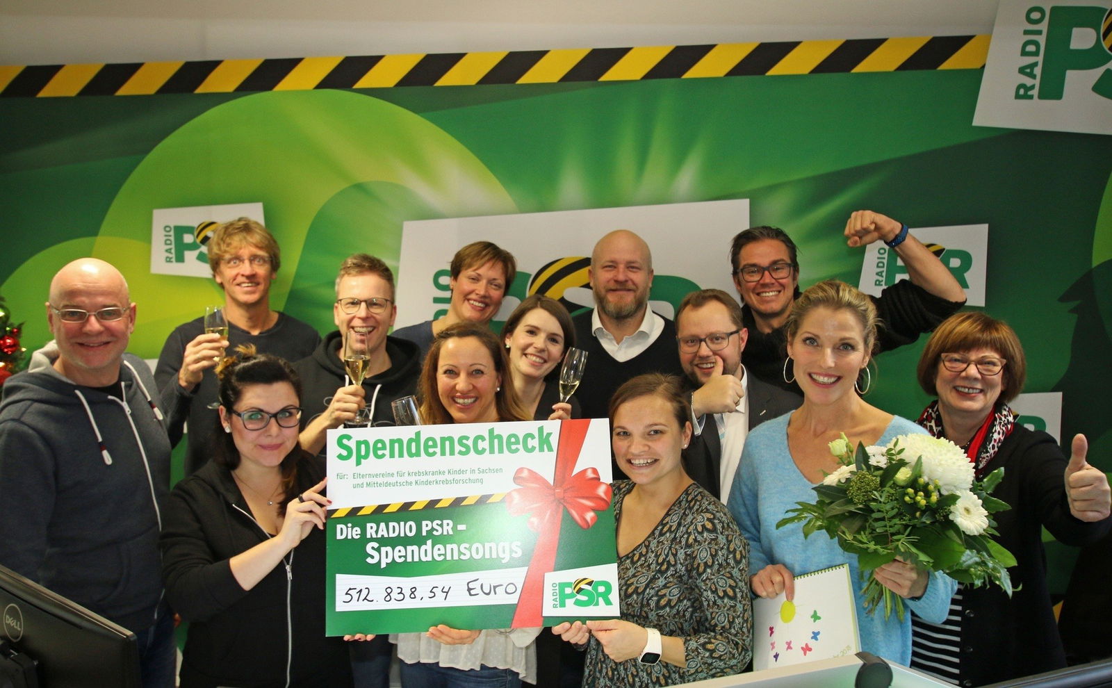 Spendenscheck