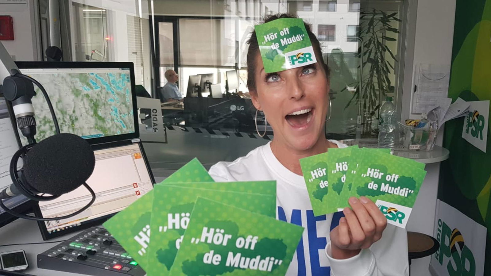 Hör off de Muddi Aufkleber