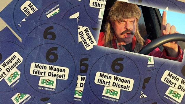 RADIO PSR Hier gibt es die blaue Plakette