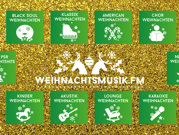 Die schönsten Weihnachtslieder als Stream RADIO PSR