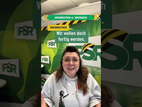 Hior würd ni rumgemäährt! #sächsisch #shortsvideo