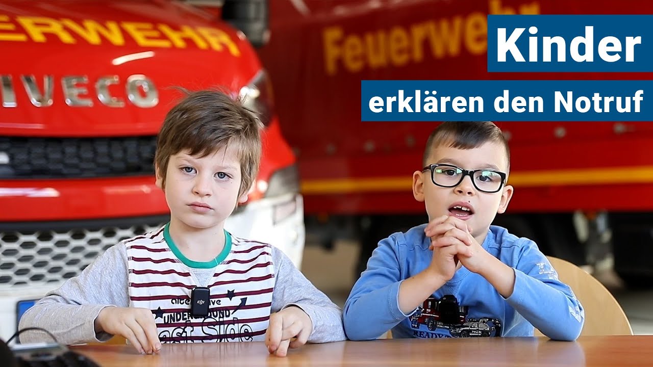 Notruf? Kinderleicht! Kinder erklären die 112